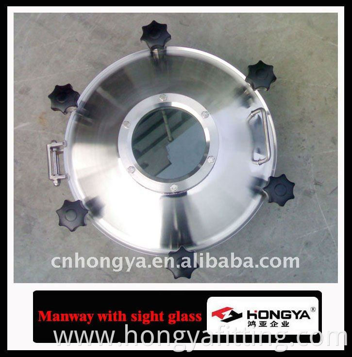 Stainless Steel Flanged Manhole Cover